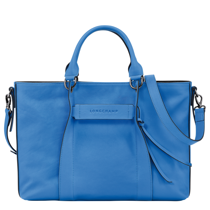 Longchamp 3D L Handbag , Cobalt - Leather  - View 1 of  4