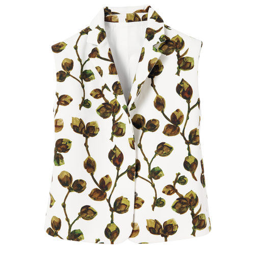 Spring/Summer Collection 2022 Sleveless vest, Khaki