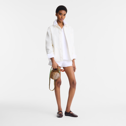Le Pliage Collection Mesh bag , Tobacco - Canvas