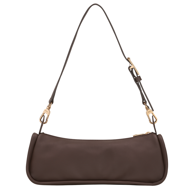 Looong Bolso de hombro M , Cuero - Moka  - Vista 4 de 7