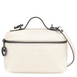 Vanity XS Le Pliage Xtra , Cuir - Ecru