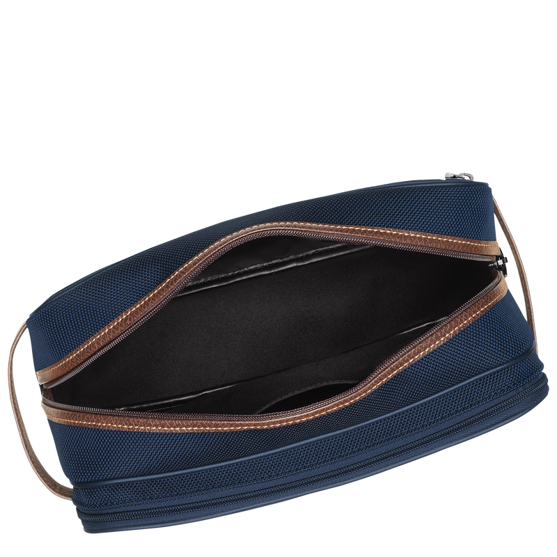 Boxford Toiletry case , Blue - Recycled canvas  - View 4 of  5