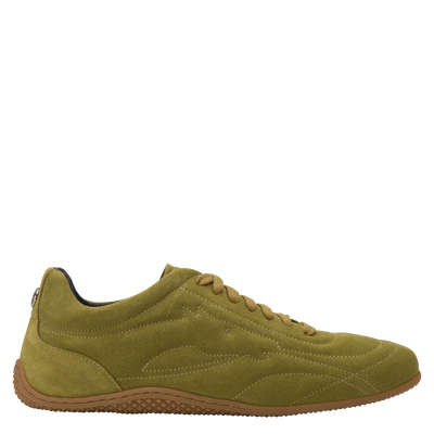 On-The-Go Sneakers , Pistachio - Leather