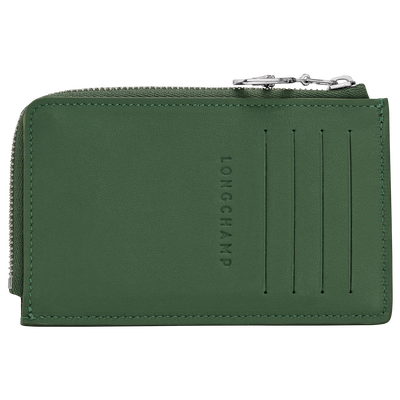 Le Pliage Xtra Card holder , British Green - Leather