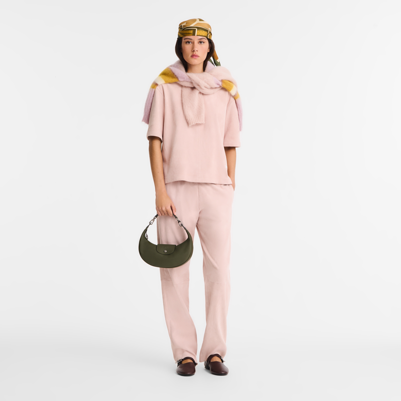 Borsa da spalla S Le Pliage Xtra , Pelle - Abete  - View 2 of  6