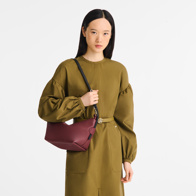 Umhängetasche S Le Slouchy , Leder - Granatapfel