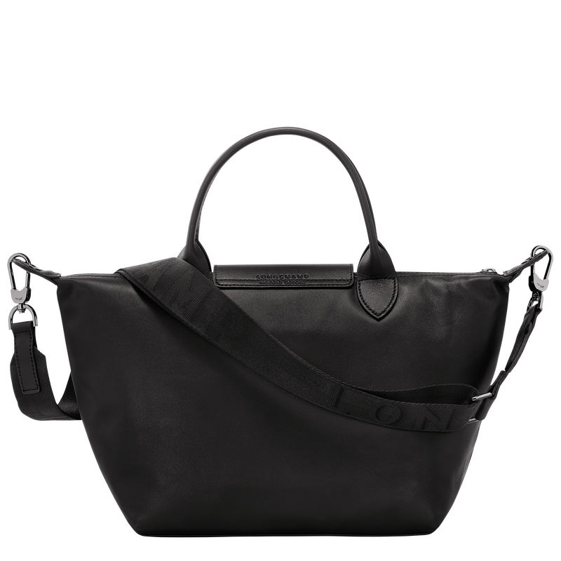 Le Pliage Xtra S Handbag , Black - Leather  - View 4 of 6