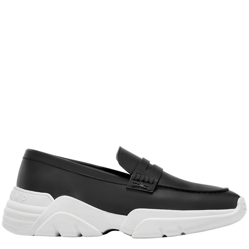 Mocassins Au Sultan Cuir Noir Longchamp FR