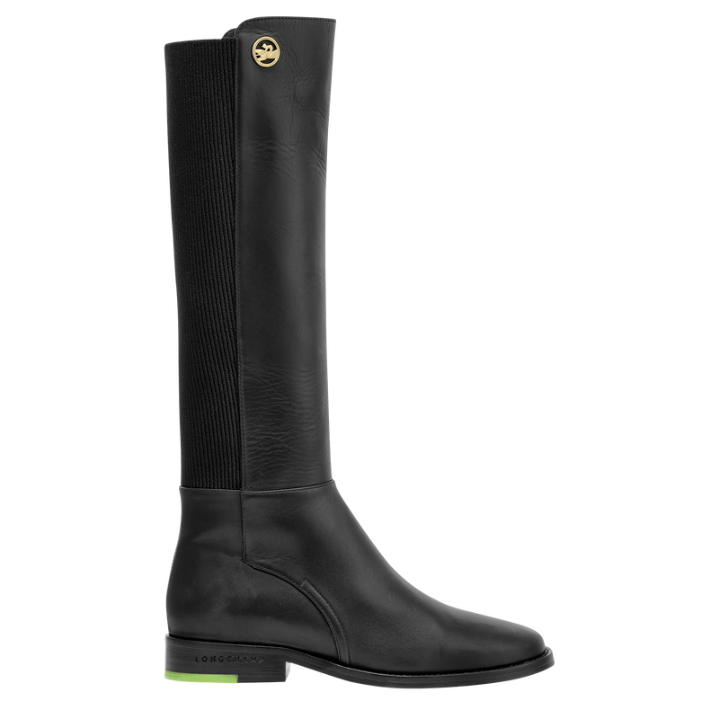 Boots cavalières deals femme cuir