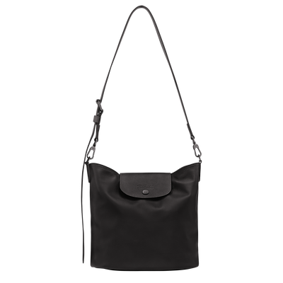 Umh&auml;ngetasche M Le Pliage Xtra , Leder - Schwarz