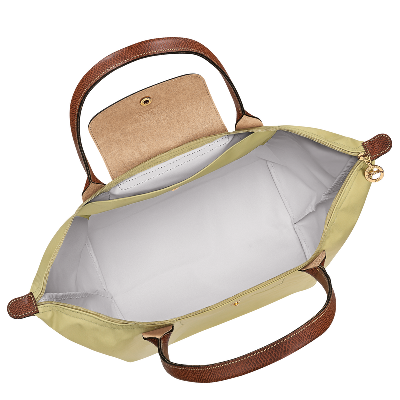 Le Pliage Original L Tote bag , Pistachio - Recycled canvas  - View 4 of  6