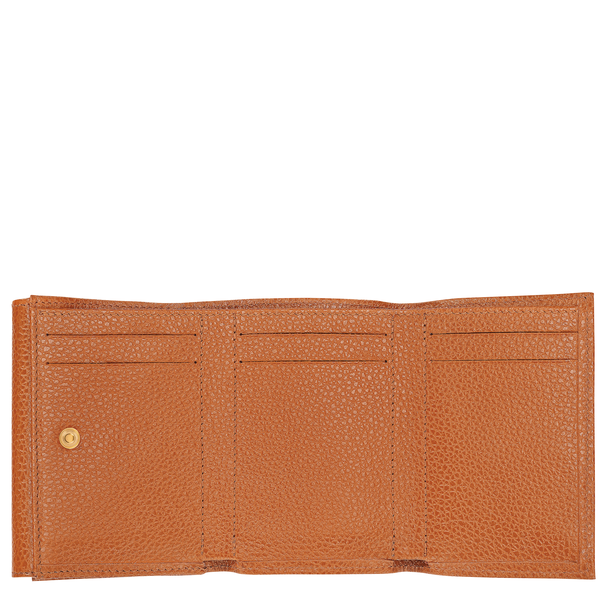 Le Foulonn&eacute; Compact wallet, Amber