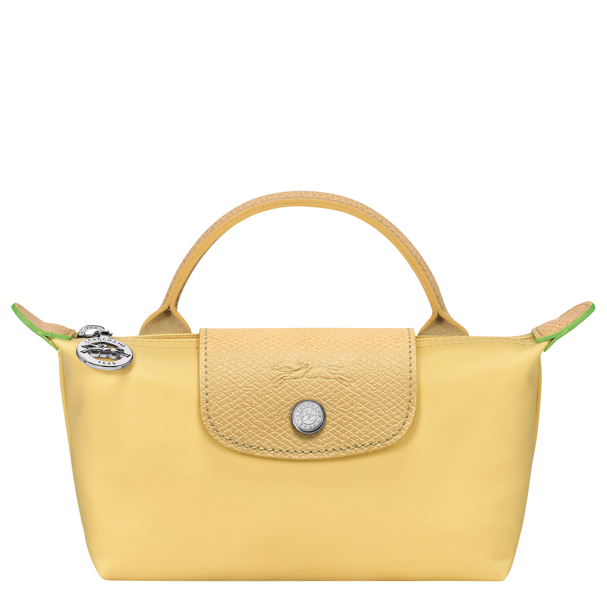 LONGCHAMP Pouch With Handle Le Pliage Green for Women