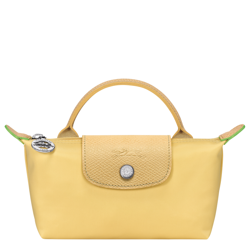 Trousse cosmétiques avec poignée Le Pliage Green , Toile recyclée - Blé  - Vue 1 de 5