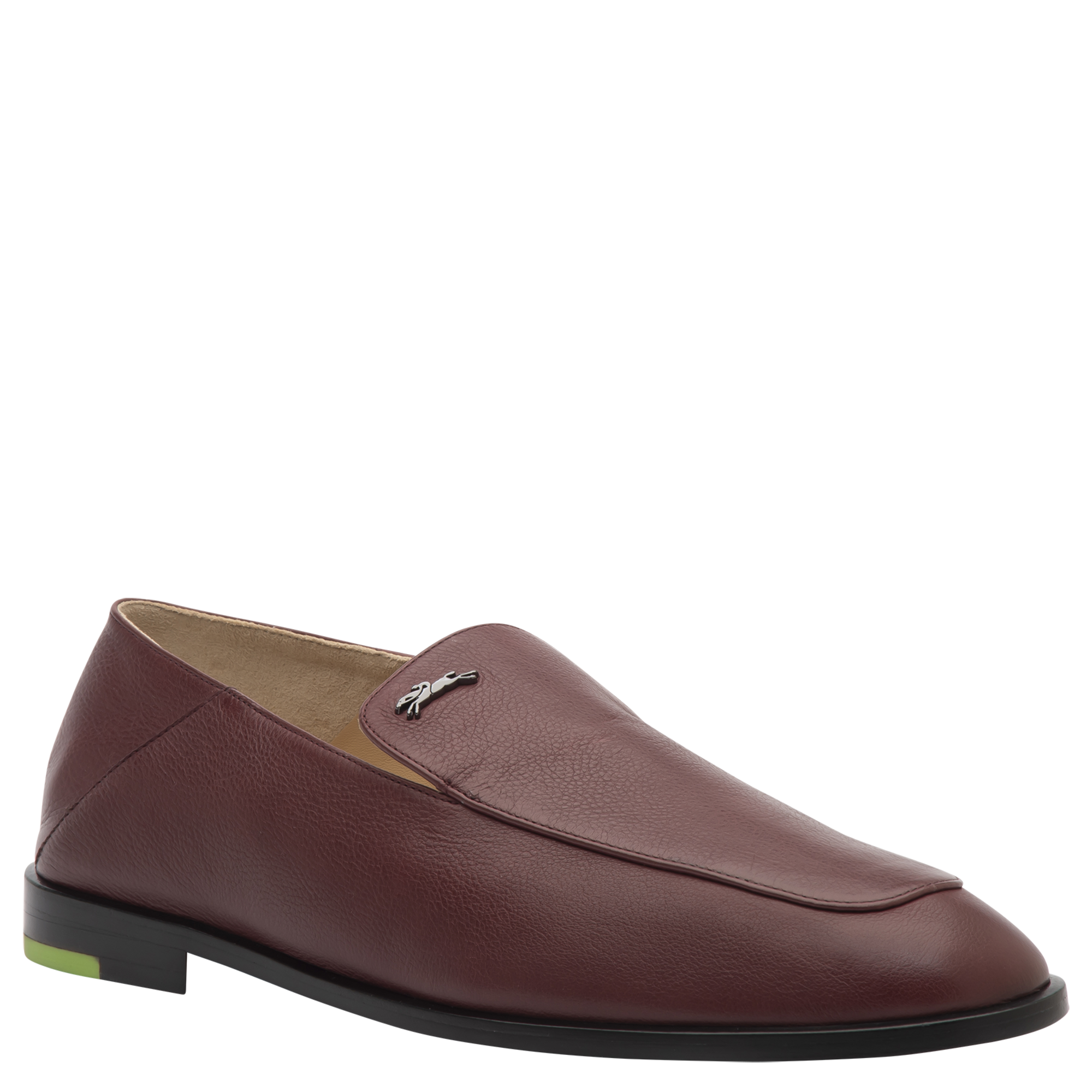 Au Sultan Loafer Burgundy - Leather 6 | Longchamp US Au Sultan Loafer Burgundy - Leather 6 | Longchamp US