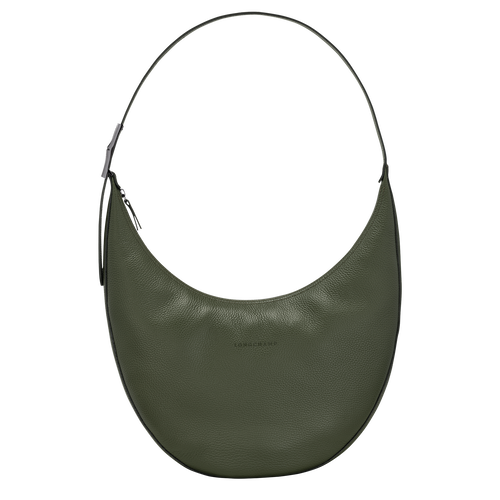 Le Roseau Essential L Crossbody bag , Khaki - Leather - View 1 of  4