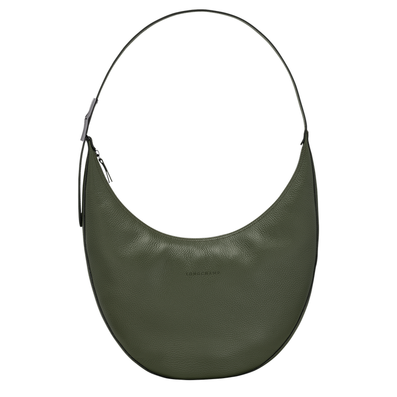 Le Roseau Essential L Crossbody bag , Khaki - Leather  - View 1 of  4