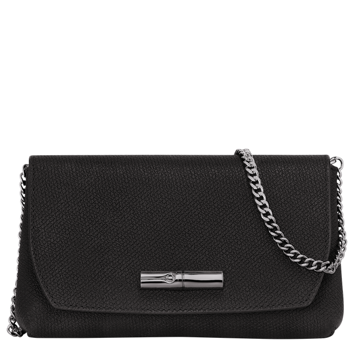 Roseau Clutch, Black