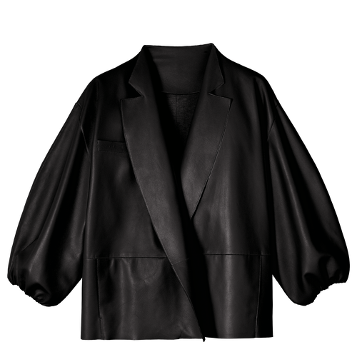 Veste kimono, Noir Vue 1 de Veste kimono, Noir, hi-res