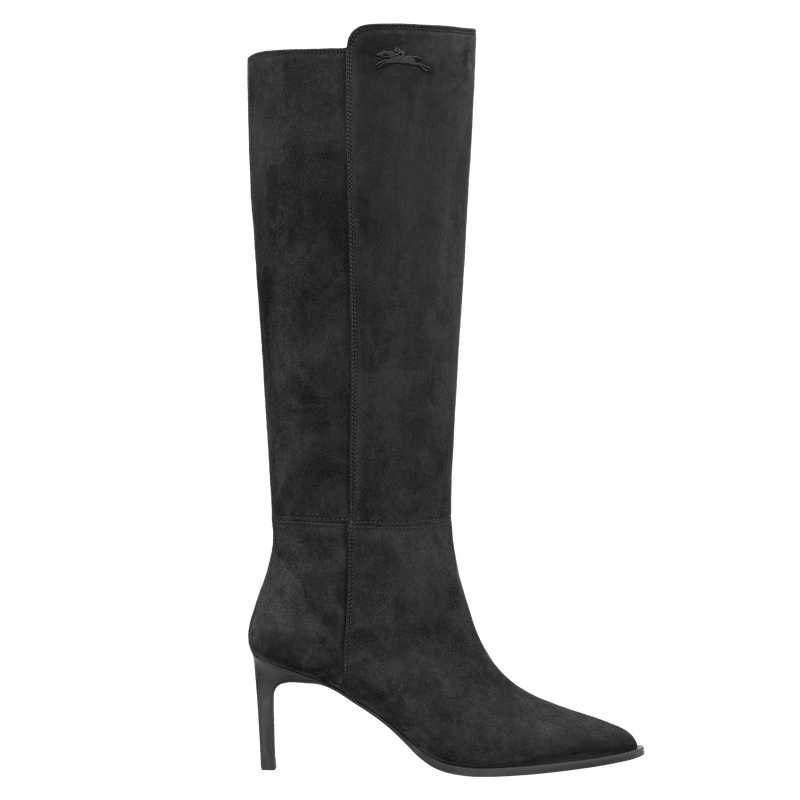 Elan Heel boots , Black - Leather  - View 1 of  3