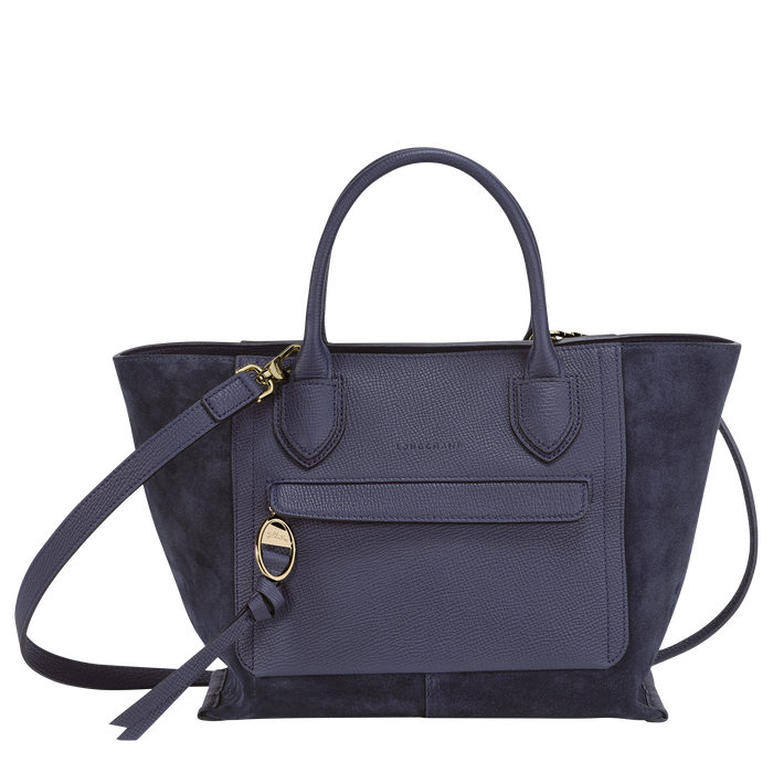 Top handle bag M Mailbox Navy (10104HVQ006) Longchamp IE