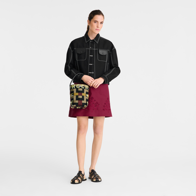 Re-Play Bucket bag XS, Ginger/Black