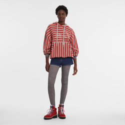 Colección Otoño/Invierno 2023 Sudadera con capucha , Otro - Gris/Rojo