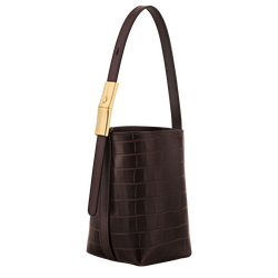 Le Smart XS Bucket bag , Mocha - Leather