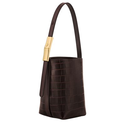 Sac seau XS Le Smart , Cuir - Moka