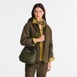 Le Roseau S Handbag , Fir - Leather