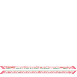 Rubans Longchamp Headband , Shrimp - Silk