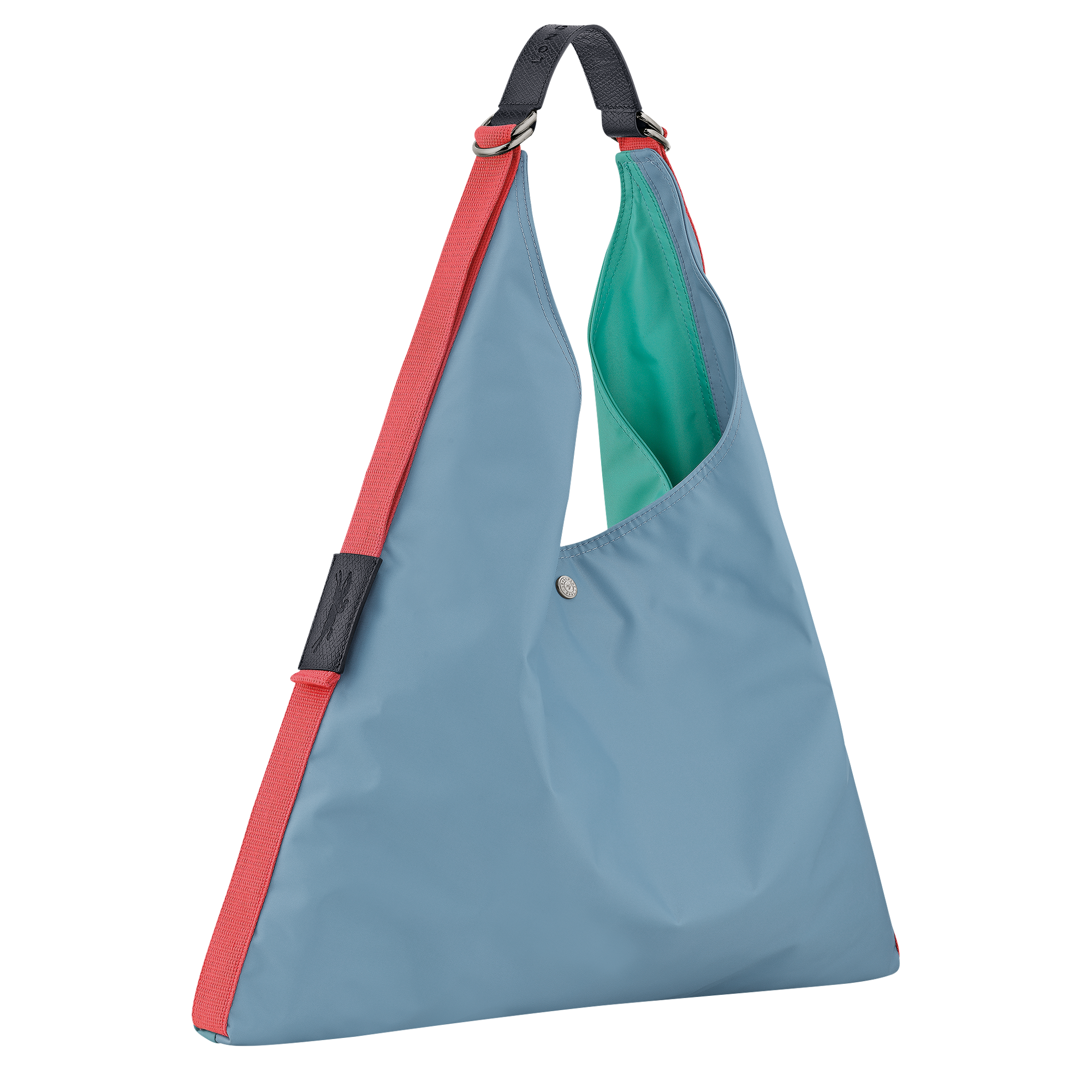 Re-Play Shoulder bag XL, Thunderstorm/Turquoise