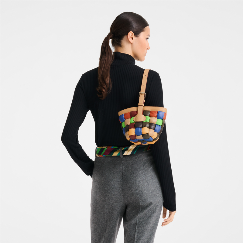 Re-Play Bolso saco S , Cuero - Multicolor  - Vista 5 de 5