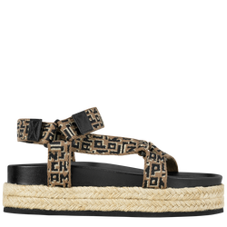 Flache Sandalen
