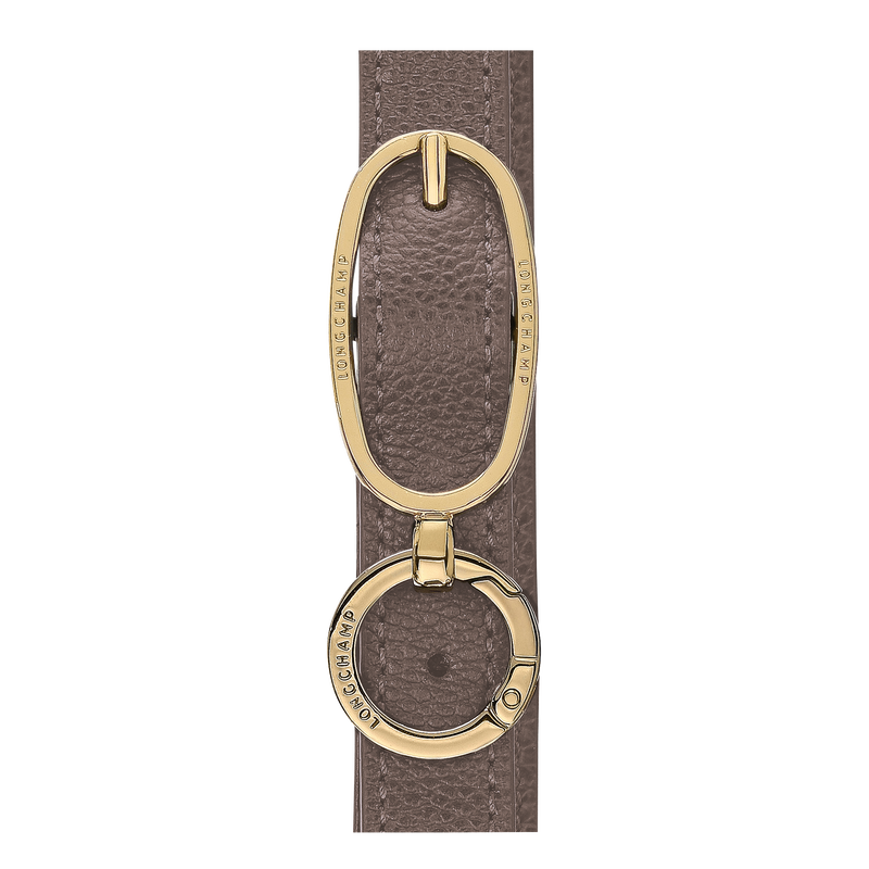 Le Foulonné S Crossbody bag , Taupe - Leather  - View 6 of  6