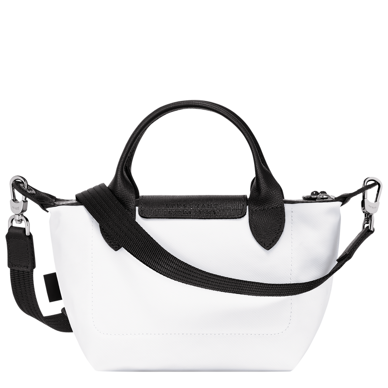 Le Pliage Energy XS Handbag , White - Recycled canvas  - View 4 of 6