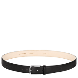 Longchamp Business Men's belt , Black - Leather