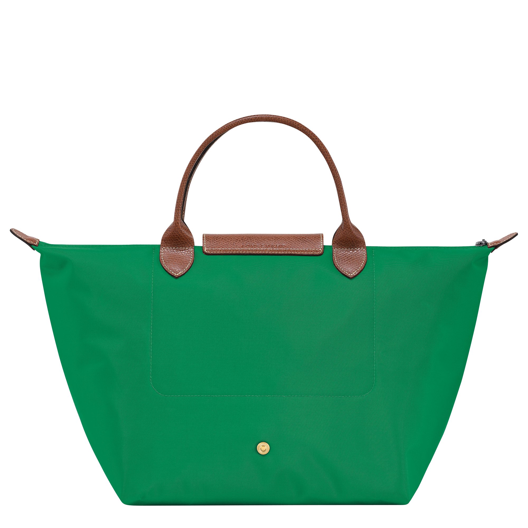 Le Pliage Original M Handbag Green - Recycled canvas | Longchamp GB
