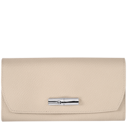 Le Roseau Continental wallet , Paper - Leather