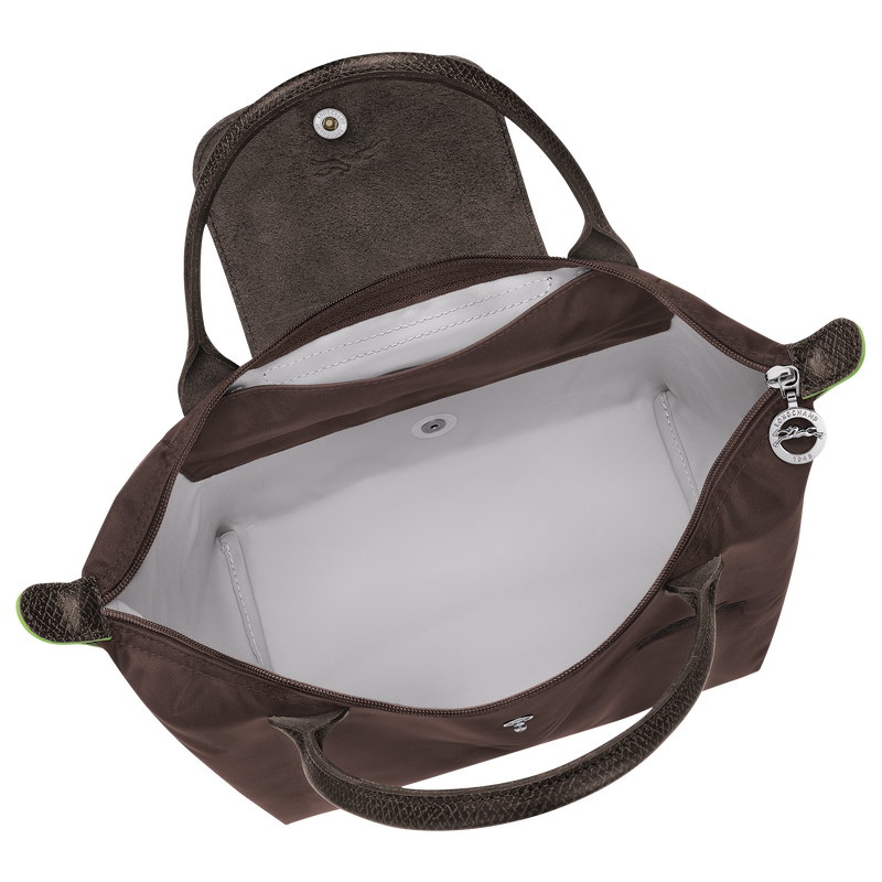 르 플리아쥬 그린 S 탑 핸들백 , 모카 - 재활용 캔버스  - 5 이미지 보기 7