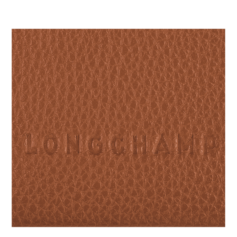 Le Foulonné 系列 卡片夾 , 淡紅褐色 - 皮革  - 查看 3 3
