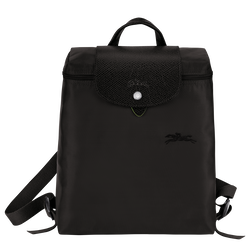 Rucksack M Le Pliage Green , Recyceltes Canvas - Schwarz