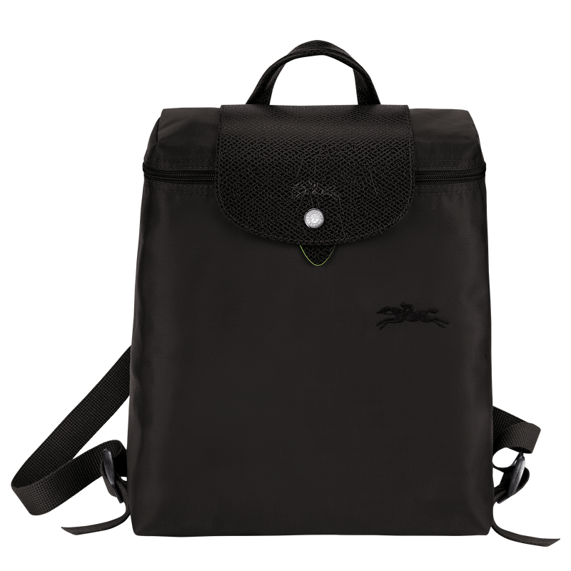 Le Pliage Green M Backpack , Black - Recycled canvas  - View 1 of 6