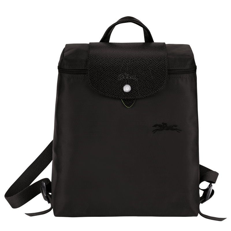 Le Pliage Green M Backpack , Black - Recycled canvas  - View 1 of  5