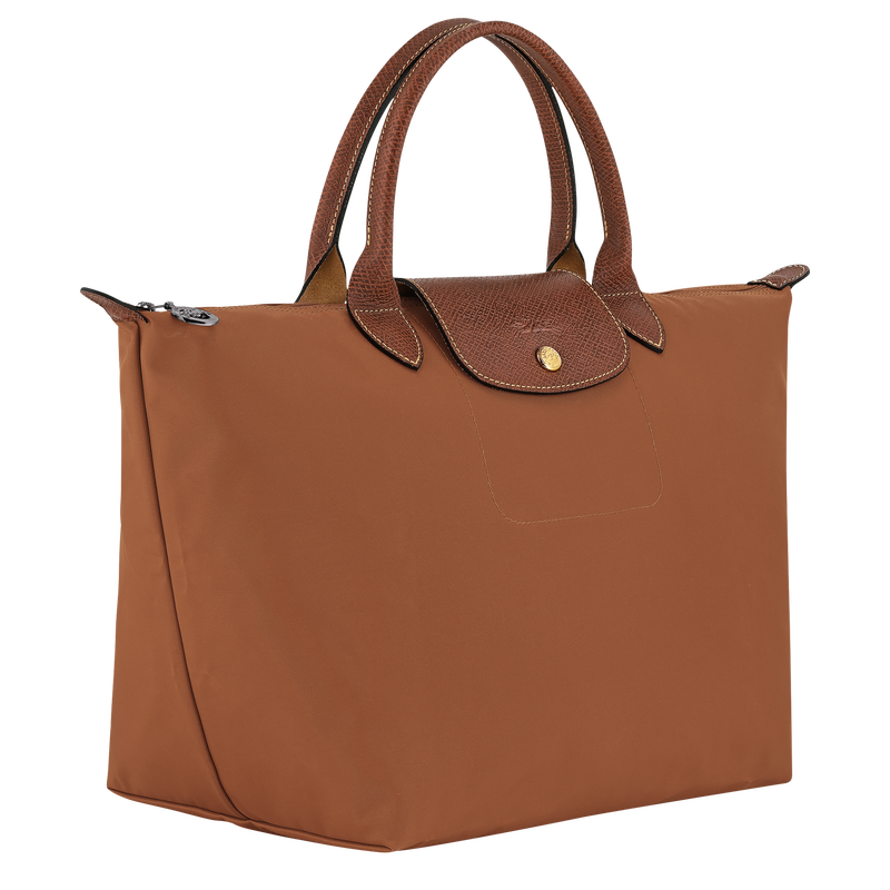 Handtasche M Le Pliage Original , Recyceltes Canvas - Cognac  - Ansicht 2 von 5