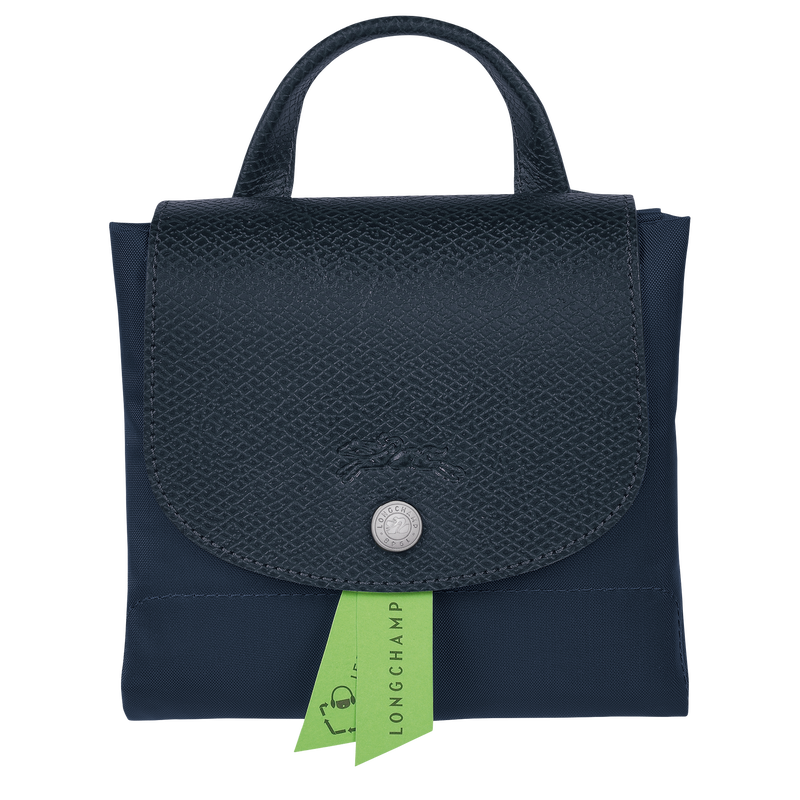 Le Pliage Green M Backpack , Navy - Recycled canvas  - View 4 of  4