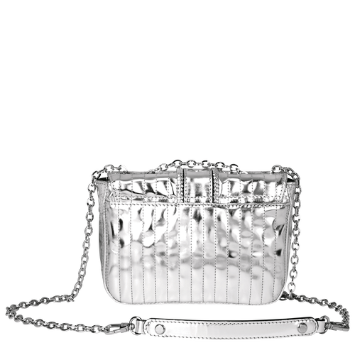 Sac porté épaule, Argent Vue 3 de Sac porté épaule, Argent, hi-res