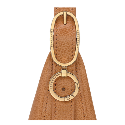 Le Foulonn&eacute; Crossbody bag S, Pecan