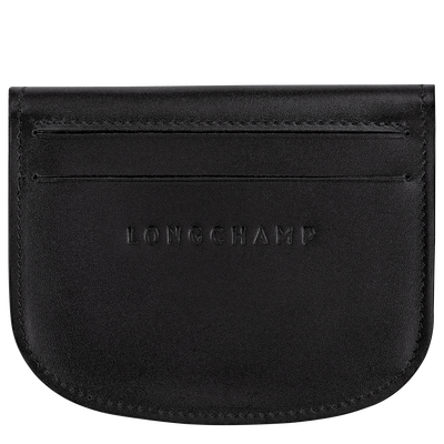 &Eacute;pure Card holder , Black - Leather