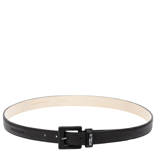 Roseau Essential Ladies' belt , Black - Leather - View 1 of  2